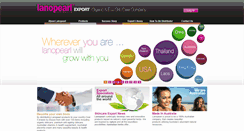 Desktop Screenshot of lanopearlexport.com